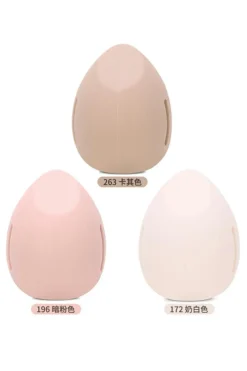 Outlet Dear-Lover Hollow Out Silicone Makeup Sponge Storage Bow Apricot Pink
