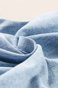 New Dear-Lover Light Wash Distressed Flare Jeans Beau Blue