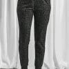New Dear-Lover Breezy Leopard Joggers Black