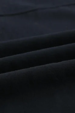 Best Dear-Lover Causal Pockets Pants Black