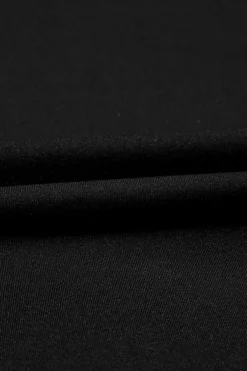 Sale Dear-Lover Contrast Trim Tee and Shorts Set Black