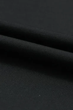 New Dear-Lover Drawstring Waist Pocketed Joggers Black