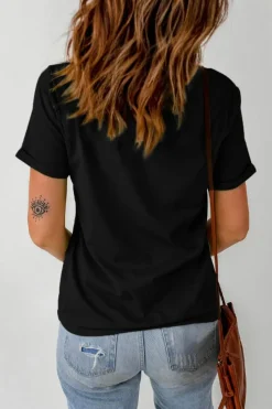 Online Dear-Lover FUELED BY iced coffee AND anxiety Graphic Tee Black