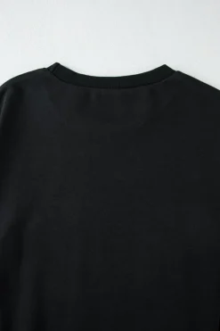 Clearance Dear-Lover GAME DAY Rugby Football Graphic Pullover and Shorts Casual Outfit Black