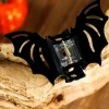 New Dear-Lover Halloween Bat Shape Hair Claw Clip Black