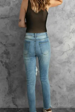 Hot Dear-Lover High Neck Sleeveless Diamante Bodysuit Black