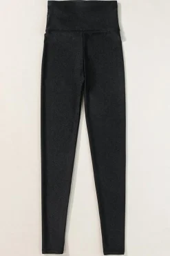 Hot Dear-Lover High Rise Tight Leggings with Waist Cincher Black