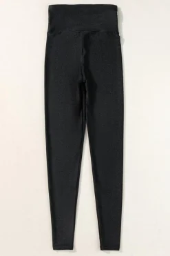 Hot Dear-Lover High Rise Tight Leggings with Waist Cincher Black