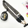 Clearance Dear-Lover Leopard Adjustable Phone Hanging Shoulder Strap with Pouch Black