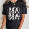 Outlet Dear-Lover MAMA Artistic Graphic Tee Black