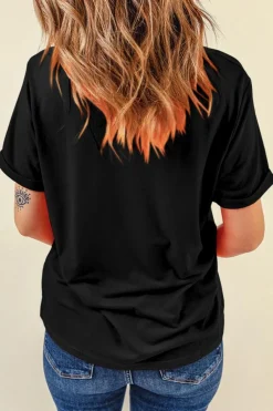 Outlet Dear-Lover MAMA Artistic Graphic Tee Black