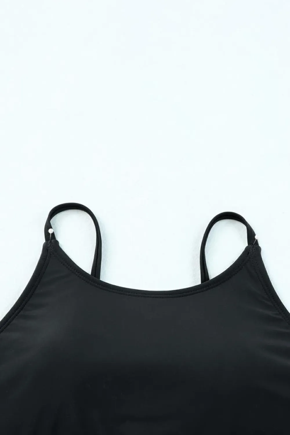 Outlet Dear-Lover Rose Leopard Mesh Trim 2pcs Bikini Swimsuit Black