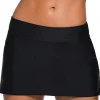 Best Dear-Lover Skirted Swim Bikini Bottom Black