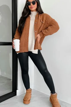 Hot Dear-Lover V Crossover High Waist Pocketed Leggings Black