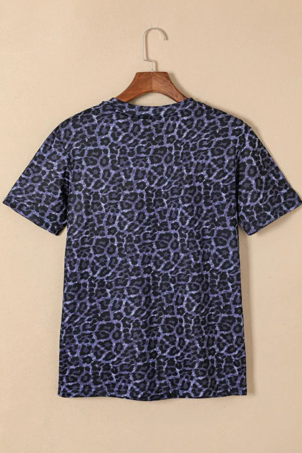 Discount Dear-Lover WILD like the WEST Leopard Tee Black