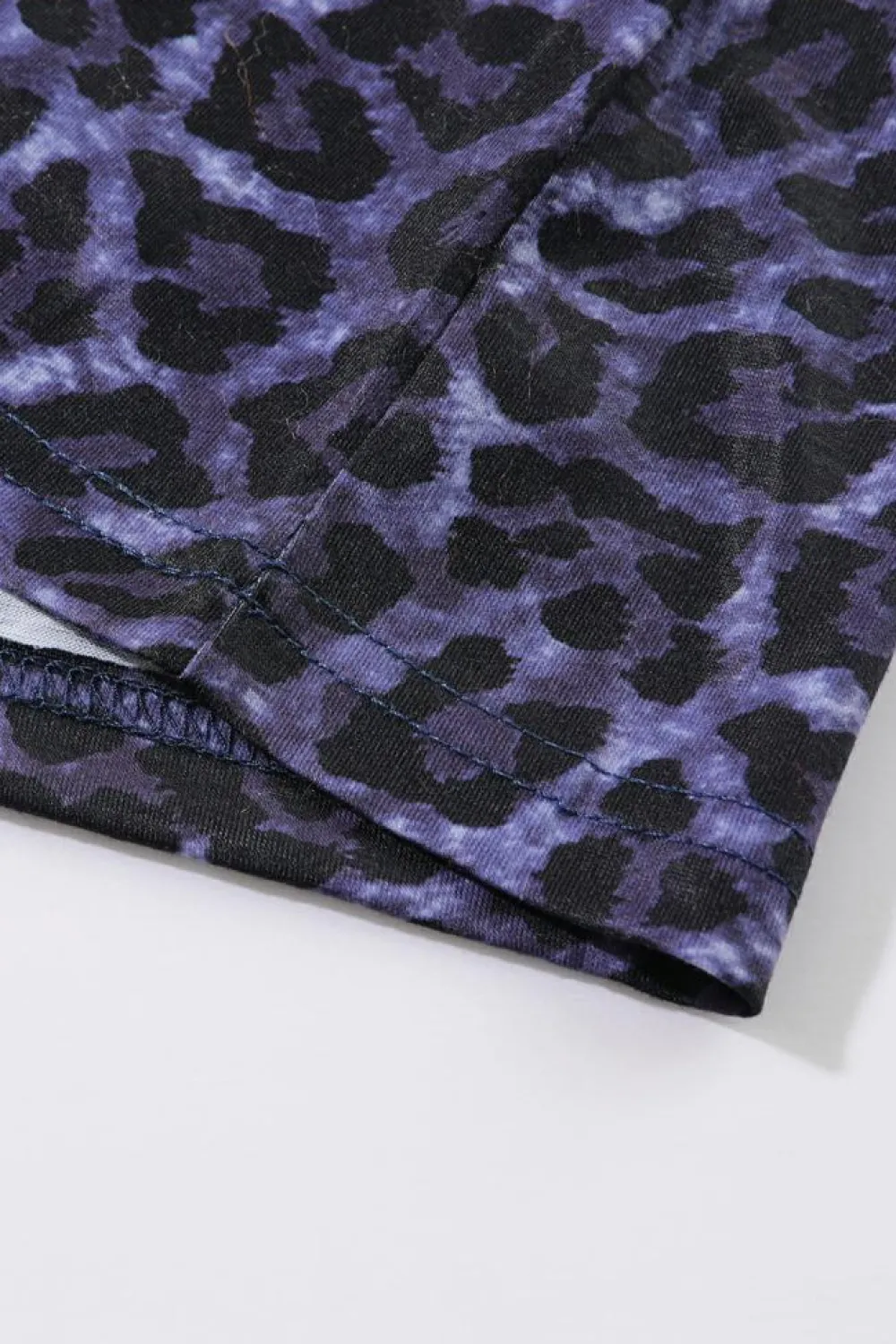 Discount Dear-Lover WILD like the WEST Leopard Tee Black
