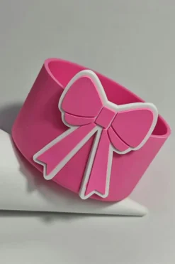 Clearance Dear-Lover Bow Knot Silicone Cup Sleeve Bonbon