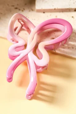 New Dear-Lover Butterfly Shape Glossy Hair Claw Clip Bonbon