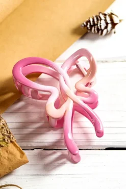 New Dear-Lover Butterfly Shape Glossy Hair Claw Clip Bonbon
