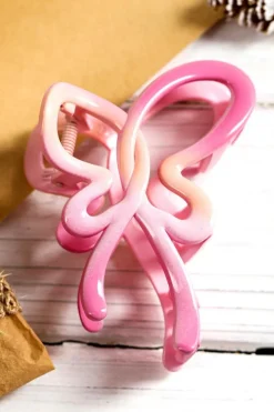 New Dear-Lover Butterfly Shape Glossy Hair Claw Clip Bonbon