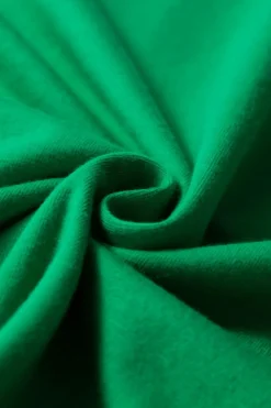 Hot Dear-Lover Casual Plain Crew Neck Tee Bright Green