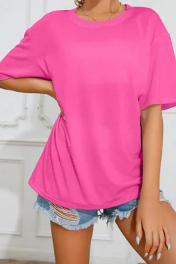 Discount Dear-Lover SUNSHINE ON MY MIND Graphic Tee Bright Pink