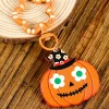 Fashion Dear-Lover Acrylic Witch Pumpkin Face Halloween Keychain Carrot