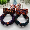 Outlet Dear-Lover Halloween Pattern Print Knotted Headband Carrot