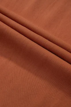 Best Dear-Lover Mineral Wash Cargo Pocket Drawstring Waist Maxi Skirt Chestnut