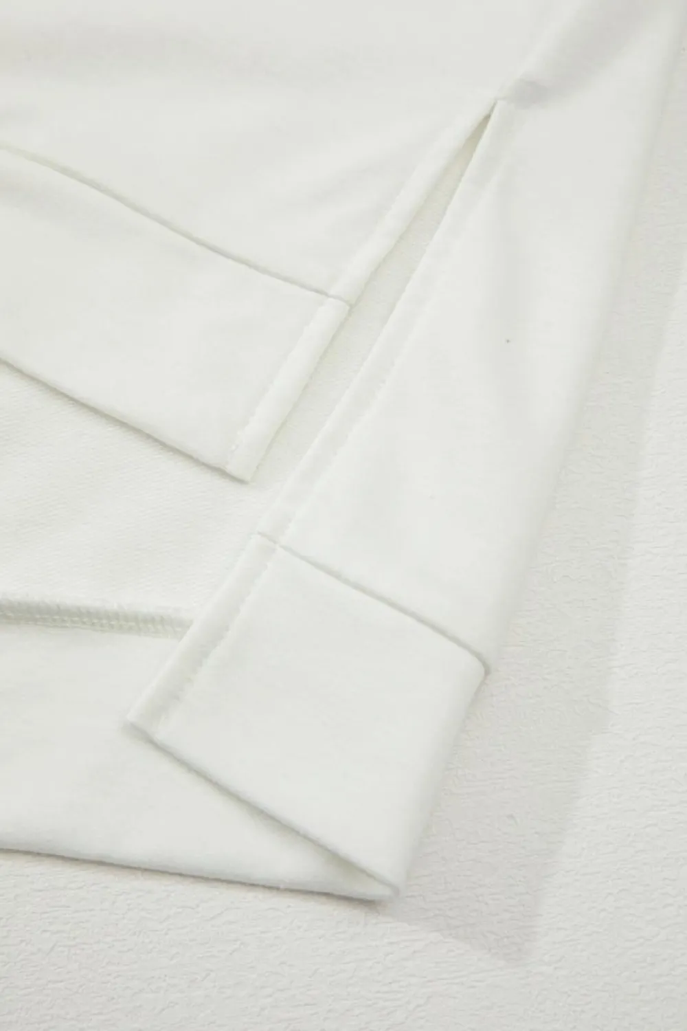 New Dear-Lover Colorblock Raglan Short Sleeve Half Buttons High Low T Shirt Clearly Aqua
