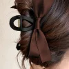 Discount Dear-Lover Bow Decor Large Hair Claw Clip Coffee