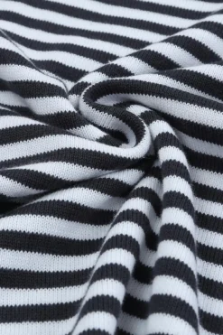 Best Dear-Lover Contrast Trimmed d Drop Shoulder Sweater Stripe