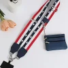 Hot Dear-Lover Star and Stripe Print Phone Strap with Pouch Dark Blue