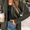 Best Dear-Lover Twilled Single Breasted Lapel Blazer Coat Desert Palm
