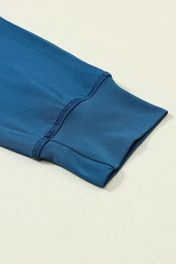 Best Dear-Lover Drawstring Waist Pocketed Joggers Sail Blue