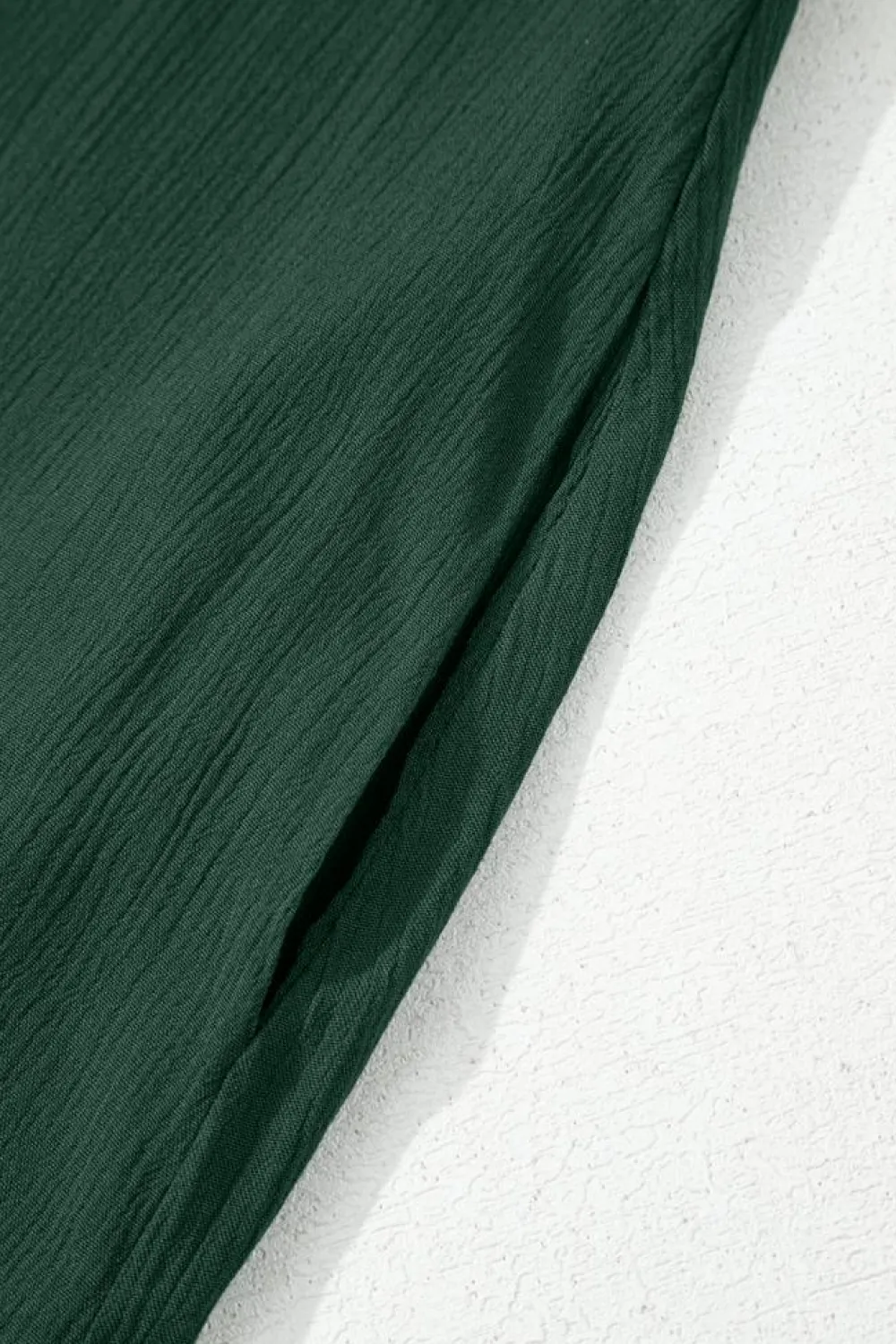 Discount Dear-Lover Spaghetti Straps Pocketed Slouchy Maxi Dress Duffel Green