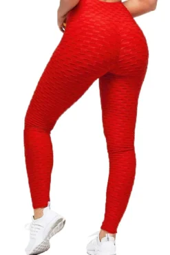 Discount Dear-Lover Perfect Shape Leggings Fiery Red