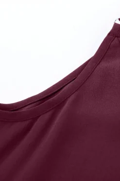 Online Dear-Lover Spaghetti Strap Buttoned Tank Top Fiery Red
