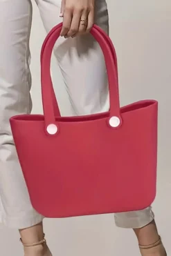 Outlet Dear-Lover Waterproof Self-assembly Detachable Straps EVA Tote Bag Fiery Red