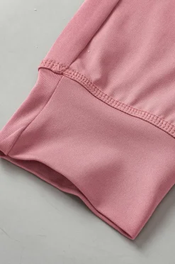 Outlet Dear-Lover Drawstring Waist Pocketed Joggers Fushia