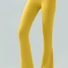 New Dear-Lover Crossed High Waist Flare Yoga Pants Ginger