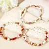 Hot Dear-Lover MAMA Beaded Triple Layer Bracelet Set Gold