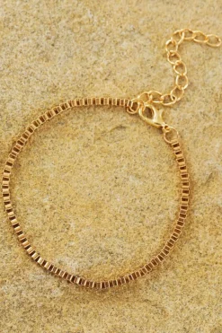 Best Dear-Lover Multi Layered Plated Adjustable Chain Bracelet Set Gold