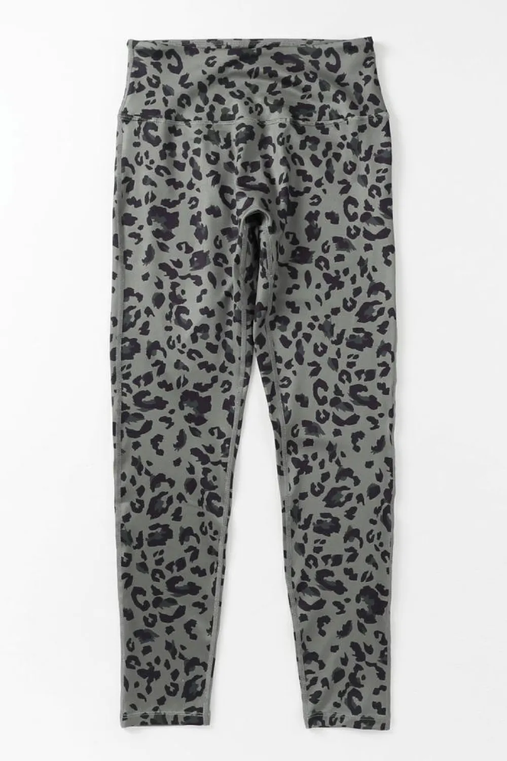 Clearance Dear-Lover Classic Leopard Print Active Leggings Gray