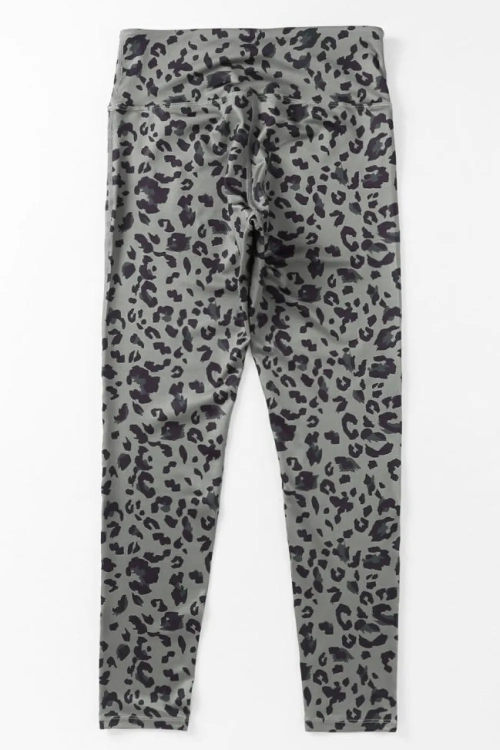 Clearance Dear-Lover Classic Leopard Print Active Leggings Gray