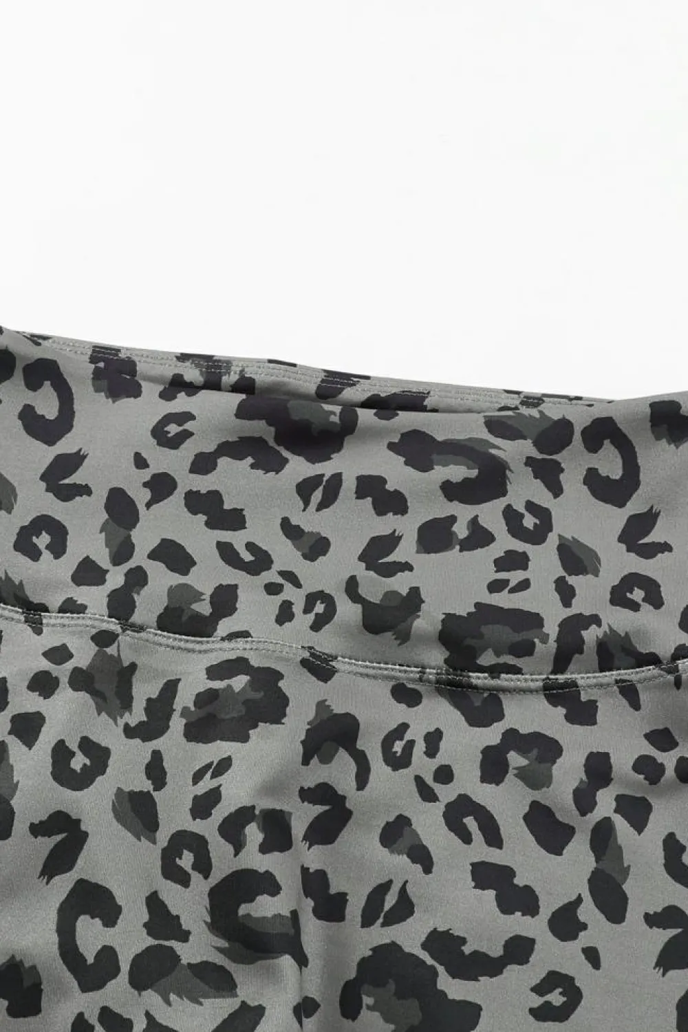 Clearance Dear-Lover Classic Leopard Print Active Leggings Gray