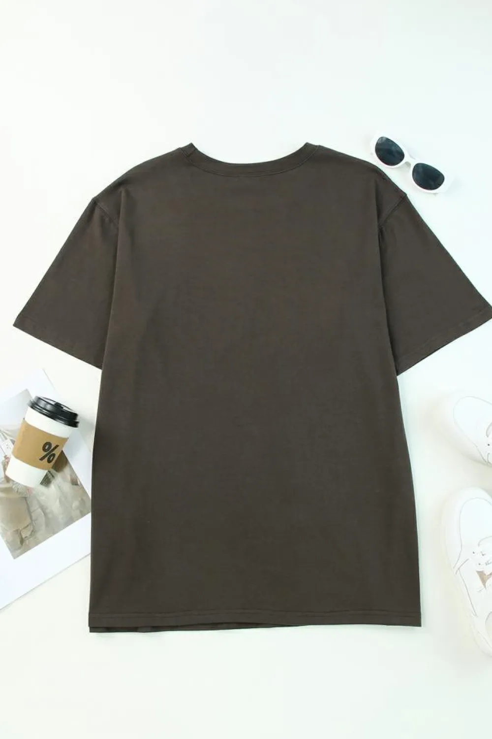 Online Dear-Lover COWGIRLS DO IT BETTER Graphic Print Oversized T Shirt Gray