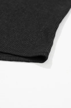 New Dear-Lover High Low Cuffed Tee Gray