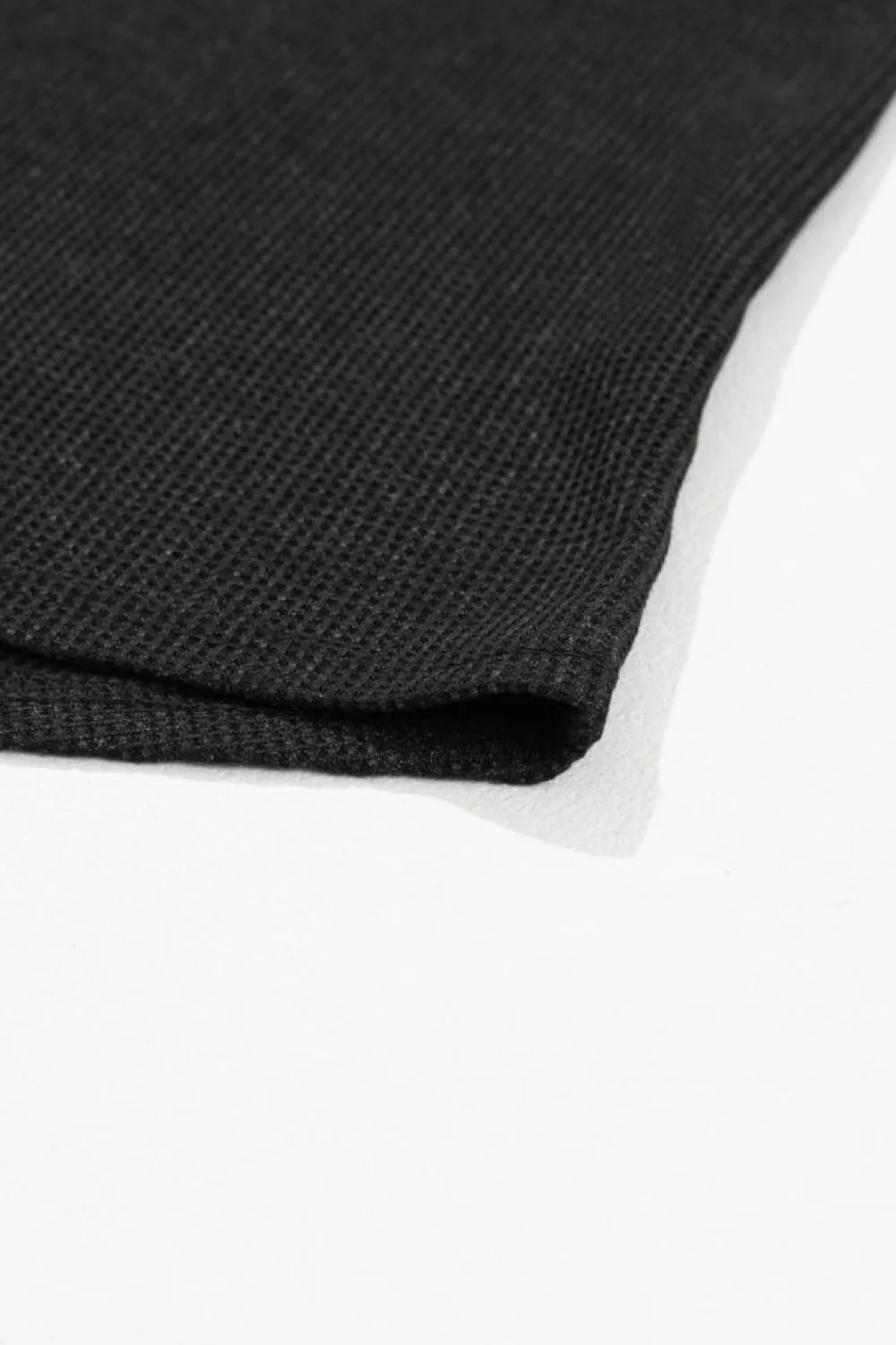 New Dear-Lover High Low Cuffed Tee Gray