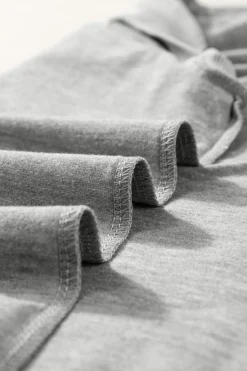 New Dear-Lover Ribbed V Neck Tank Gray